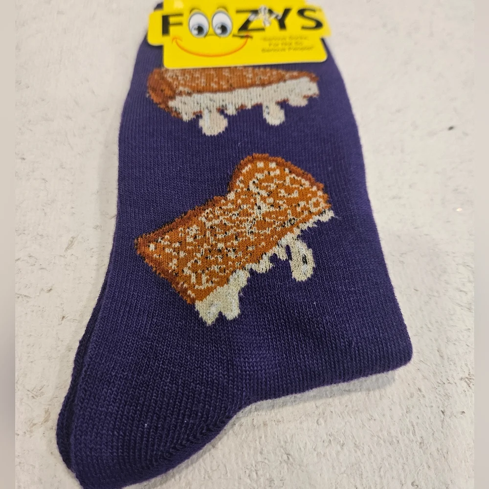 Foozys Fun Socks Set - Red, Teal, Purple